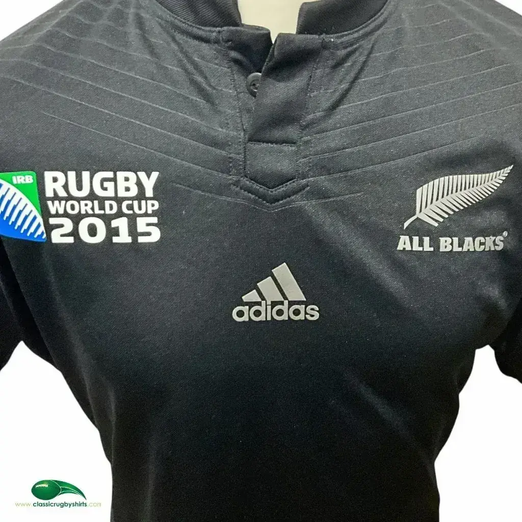 2015 All Blacks Rugby Shirt | Old Official Adidas Jersey