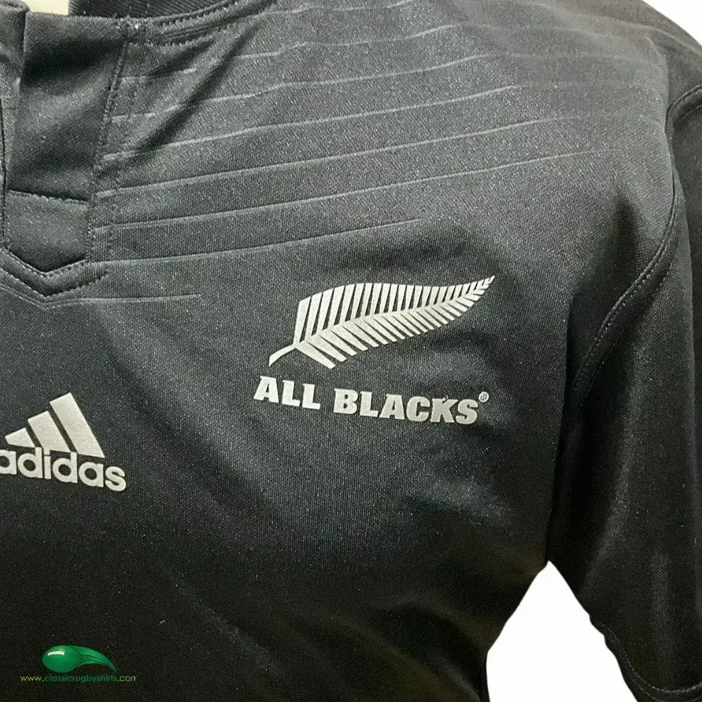 2015 All Blacks Rugby Shirt | Old Official Adidas Jersey
