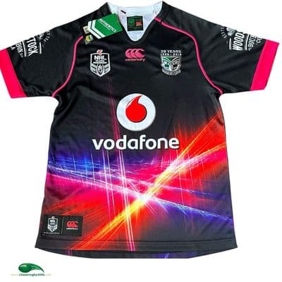 2015 New Zealand Warriors BNWT Rugby League Shirt Medium