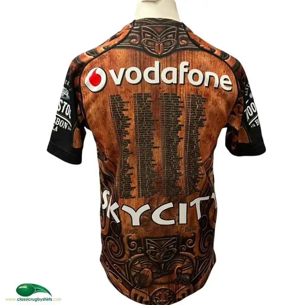 2015 New Zealand Warriors Heritage Rugby Shirt | Old Official