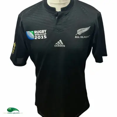 2015 New Zealand World Cup Rugby Shirt Large  All Blacks