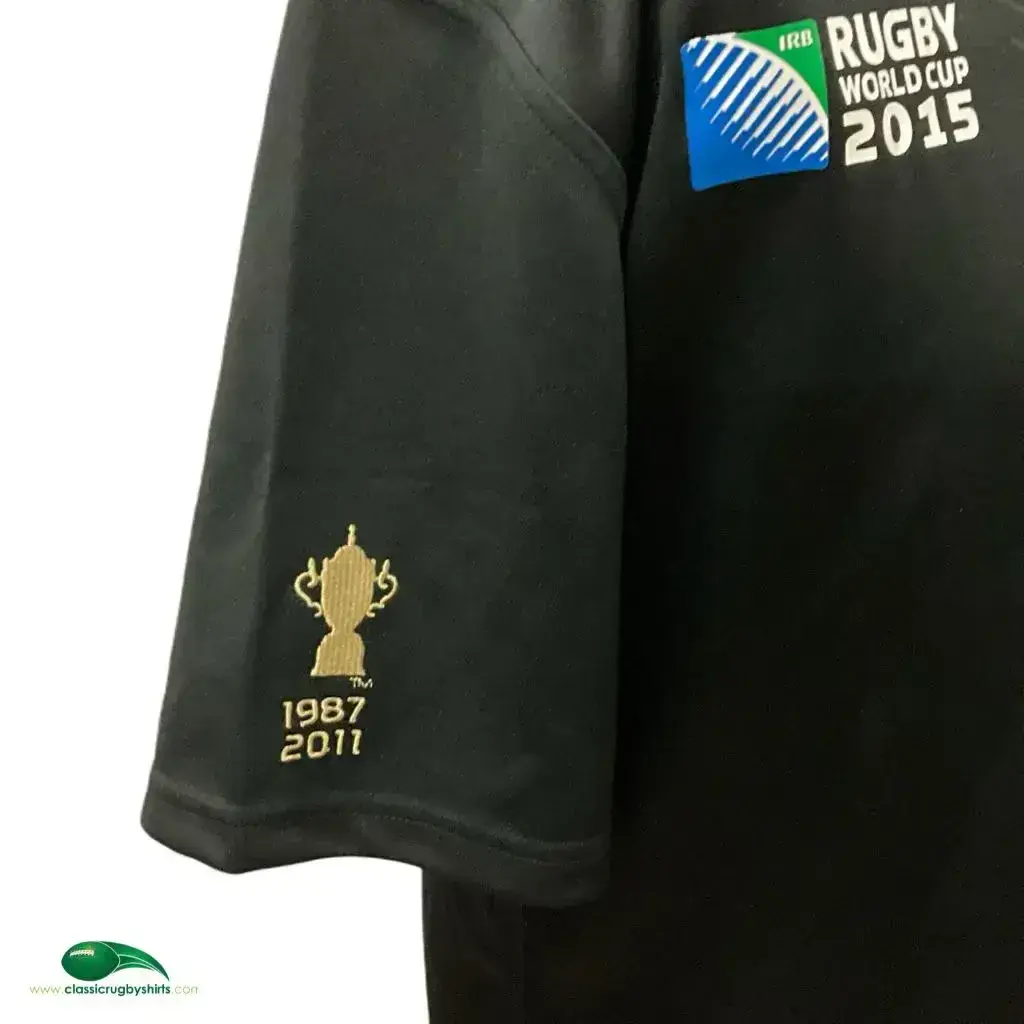 2015 Old All Blacks Classic World Cup Rugby Shirts Vintage Jerseys