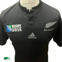 2015 All Blacks Rugby Shirt | Old Official Adidas Jersey