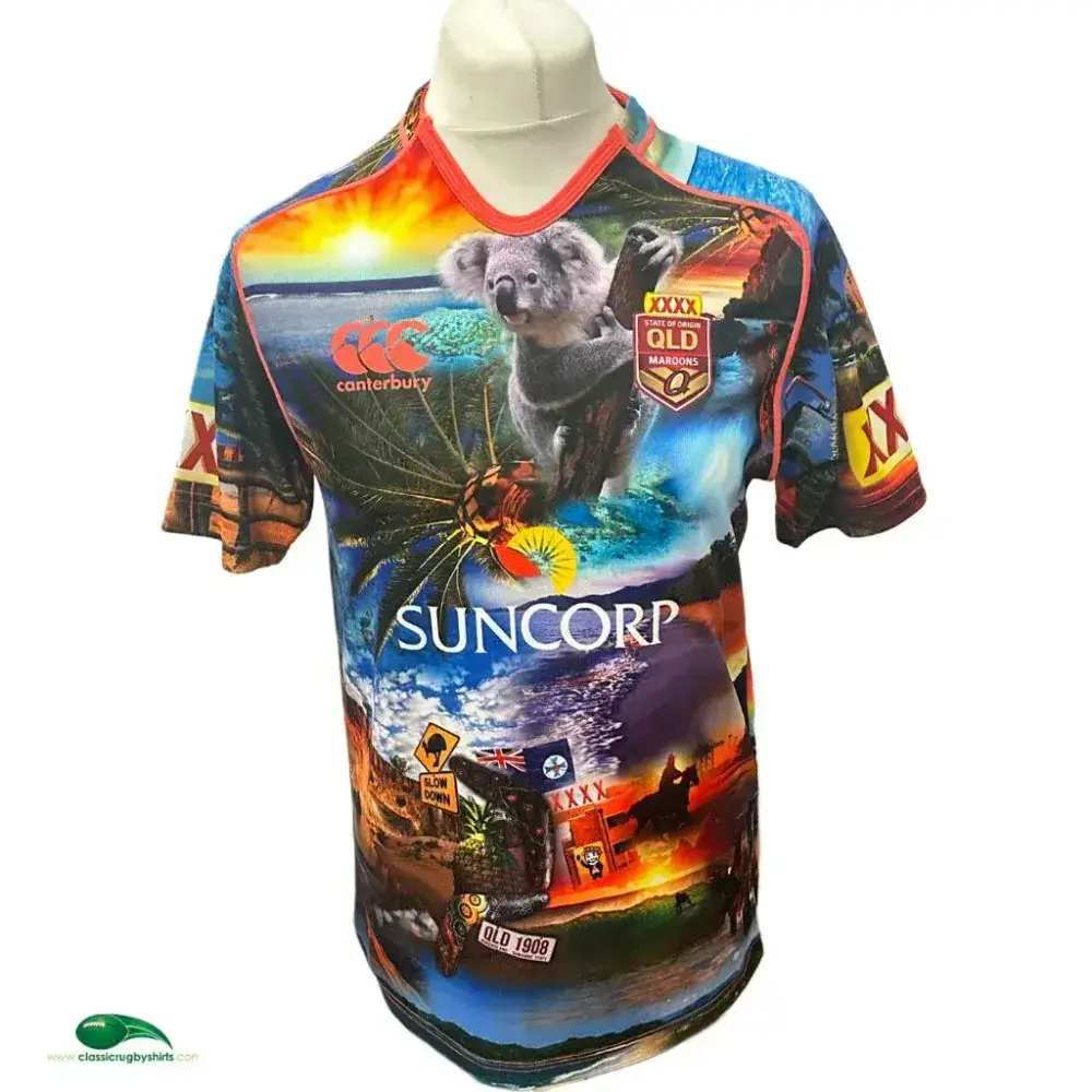 Origin Rugby Kit 2015 Queensland Origin Old Rugby Shirts Vintage Jerseys