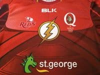 Classic Rugby Shirts | 2015 Queensland Reds Flash Vintage Old Jerseys
