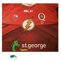 Classic Rugby Shirts | 2015 Queensland Reds Flash Vintage Old Jerseys