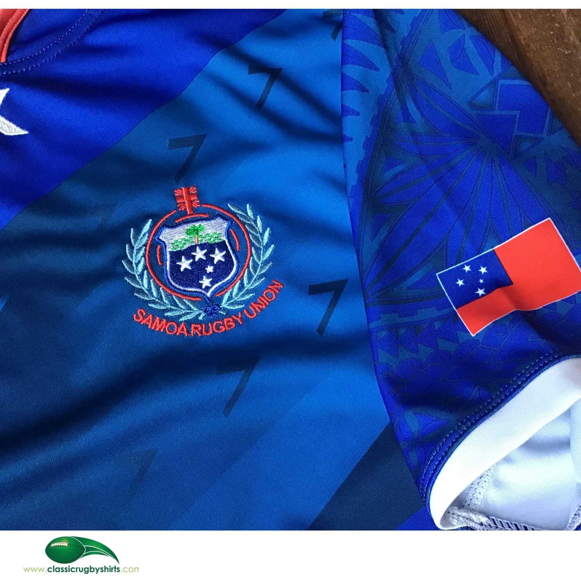 Custom Samoa Rugby Sweatshirt Proud Samoa World Cup 2023 LT9 main image 1