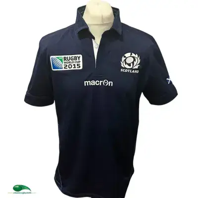 2015 Scotland World Cup Rugby Union Shirt Large