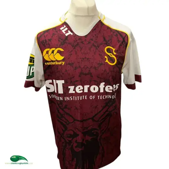 2015 Southland Rugby Jersey | Old Official Canterbury Shirt - Vintage Classic Rugby Shirts