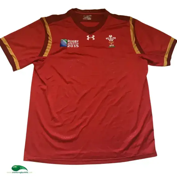 World Cup Rugby Shirts | 2015 Wales RWC Vintage Old Jerseys