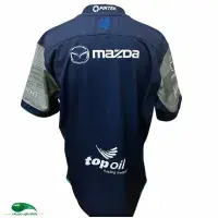 2015/16 Connacht Rugby Shirt | Vintage Old BLK Jersey
