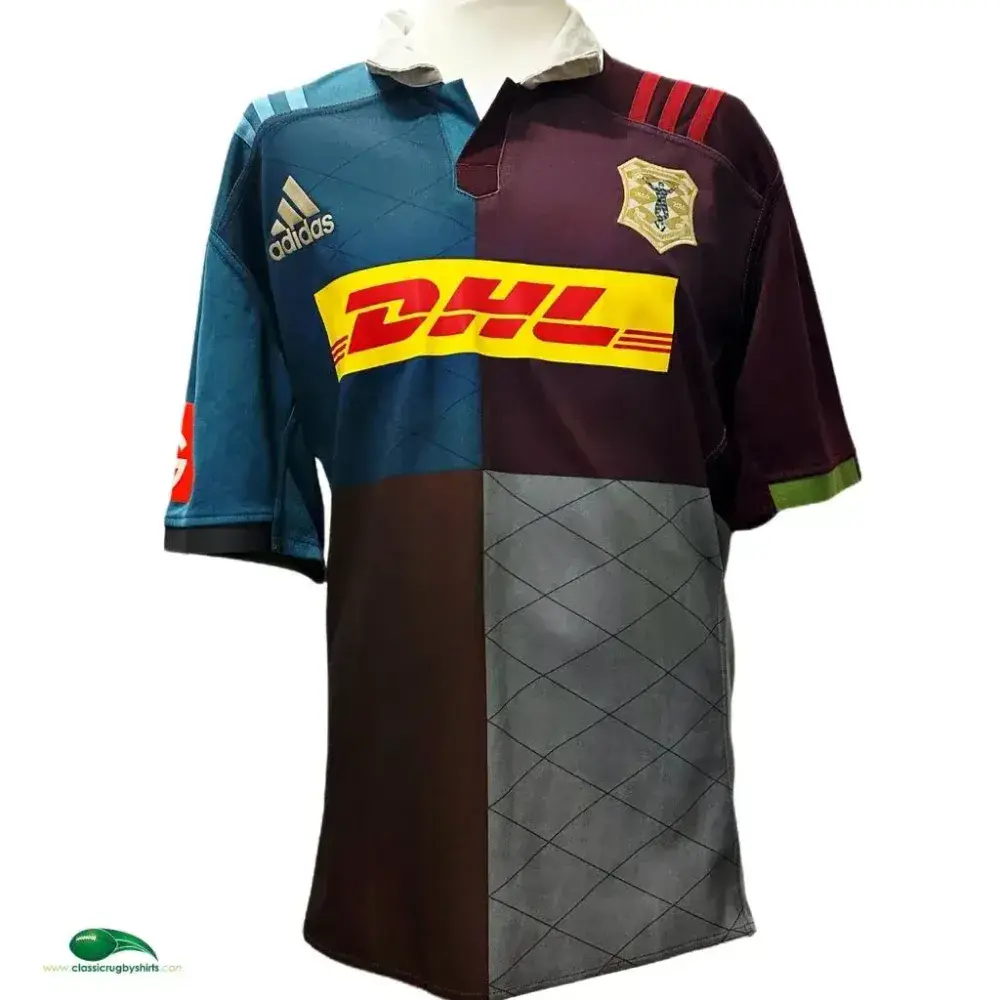 Vintage World Rugby Shirts | 2016 Harlequins 150 Year Vintage Old Jerseys