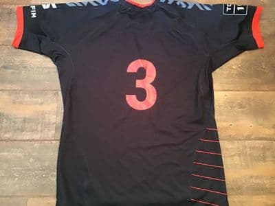 2016 2017 Lyon OU No 3 Rugby Union Shirt 3XL