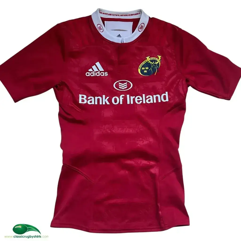 【希少】adidas Munster Bank Of Ireland ラグビー 2016/17 Munster Classic Rugby Shirts | Vintage Old Jerseys