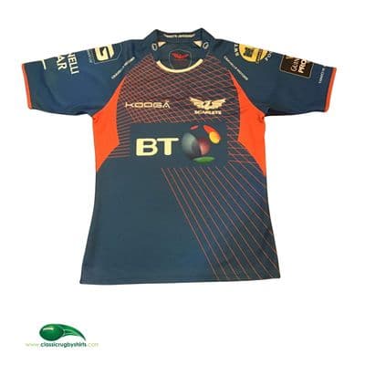 2016 2017  Scarlets Rugby Union Away Shirt Small