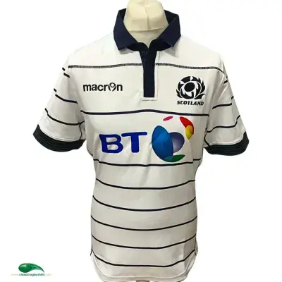 2016 2017 Scotland Player Issue Rugby Away Shirt 2XL