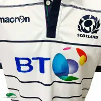 2016/17 Scotland Rugby Shirt | Official Macron Jersey