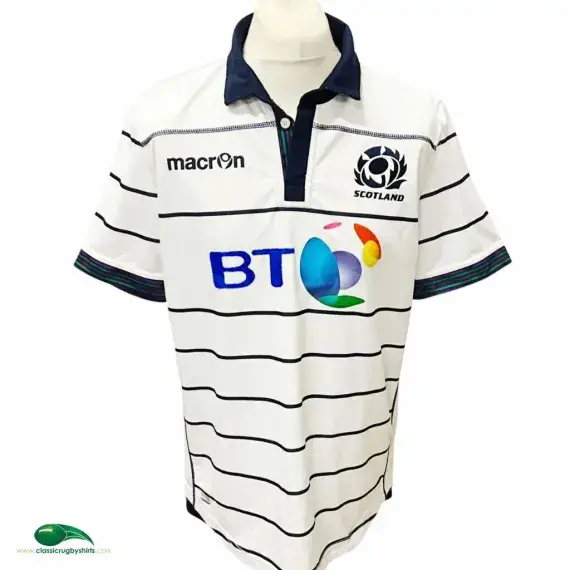 2016/17 Scotland Rugby Shirt | Official Macron Jersey