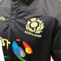 2016/17 Scotland Rugby Shirt | Old Official Macron Jersey