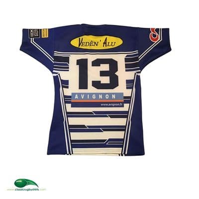 2016 2017 SO Avignon No 13 Players Rugby League Shirt Adults Large