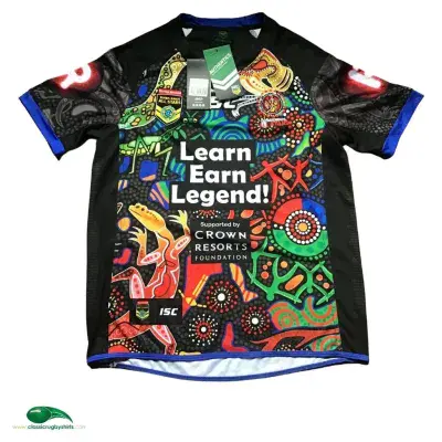 2016 Indigenous All Stars BNWT Rugby League Shirt Medium