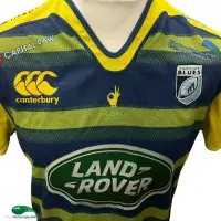 2017/18 Cardiff Blues Rugby Shirt | Old Official Canterbury Jersey -  Vintage Classic Rugby Shirts