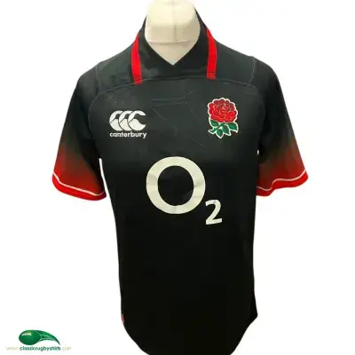 2017 2018 England Rugby Away Shirt Medium