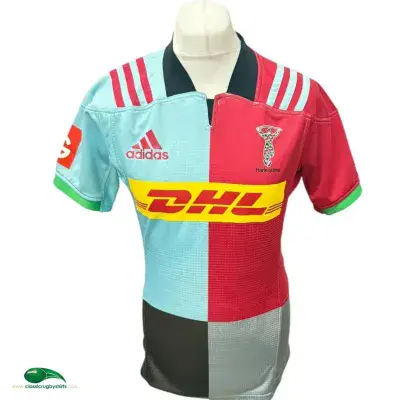 2017 2018  Harlequins Player Issue Rugby Union Shirt Small