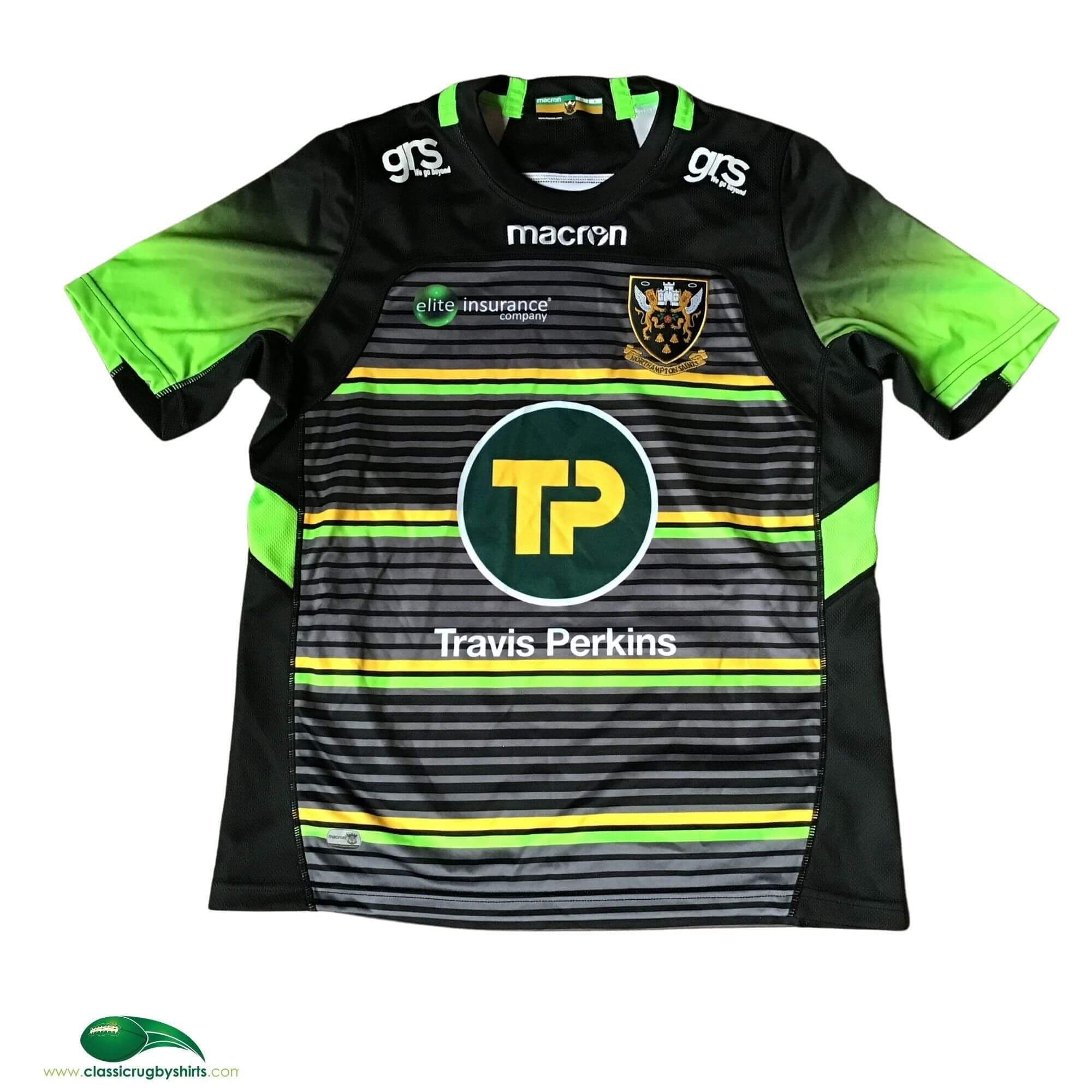 Maillot De Rugby Northampton Saints - Taille S Adulte - Occasion État Moyen