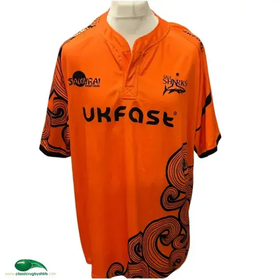 2017/18 Sale Sharks Rugby Shirt | Old Official Samurai Jersey