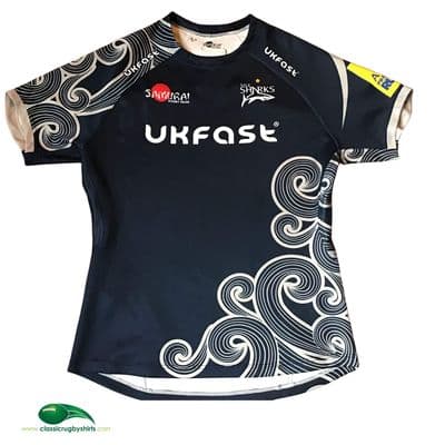 2017 2018 Sale Sharks Player Issue Rugby Union Shirt 5XL