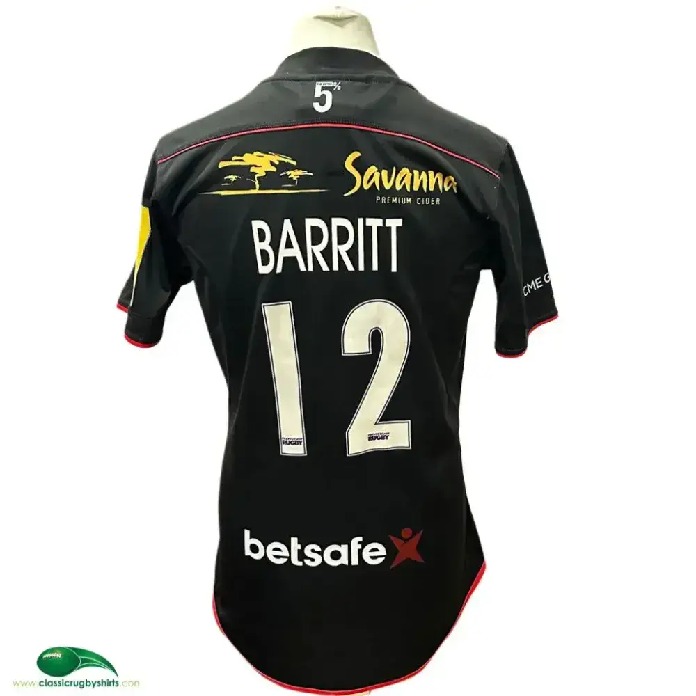 Écharpe De Rugby Vintage RCT Toulon - Saracens, 1/2 Finale H Cup 2013 (comme Neuve)