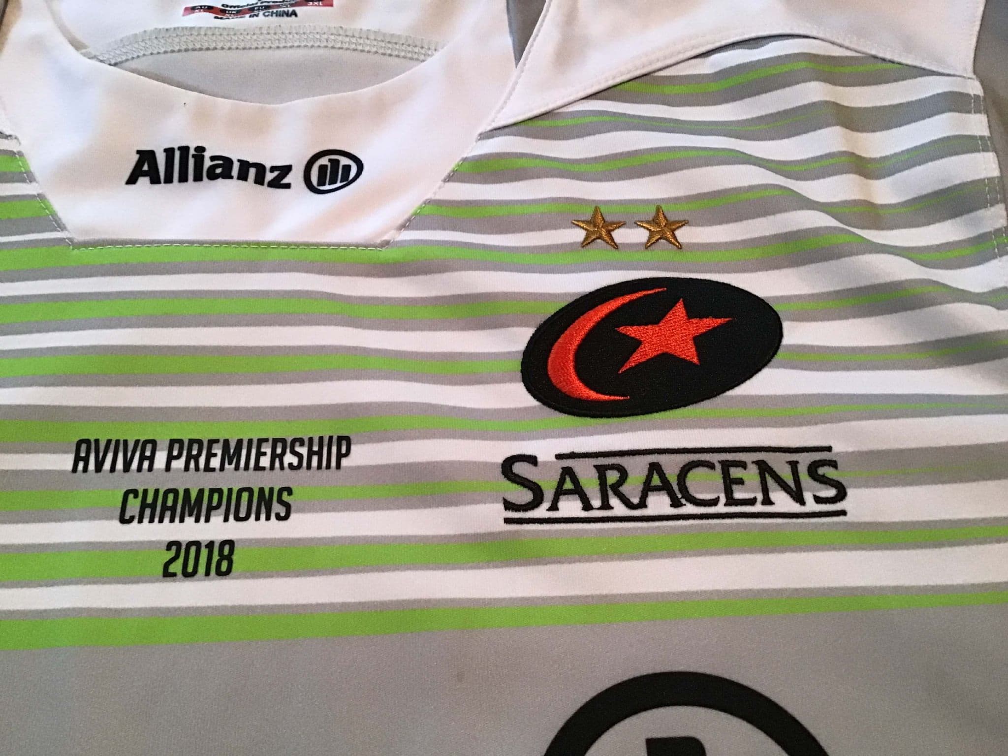 Classic Rugby Shirts | 2018 Saracens Vintage Old Jerseys