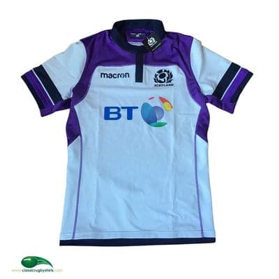 2017 2018  Scotland BNWT Player Issue Rugby Union Away Pro Shirt 2XL