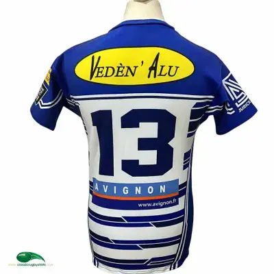 2017 2018 SO Avignon No 13 Players Rugby League Shirt Large