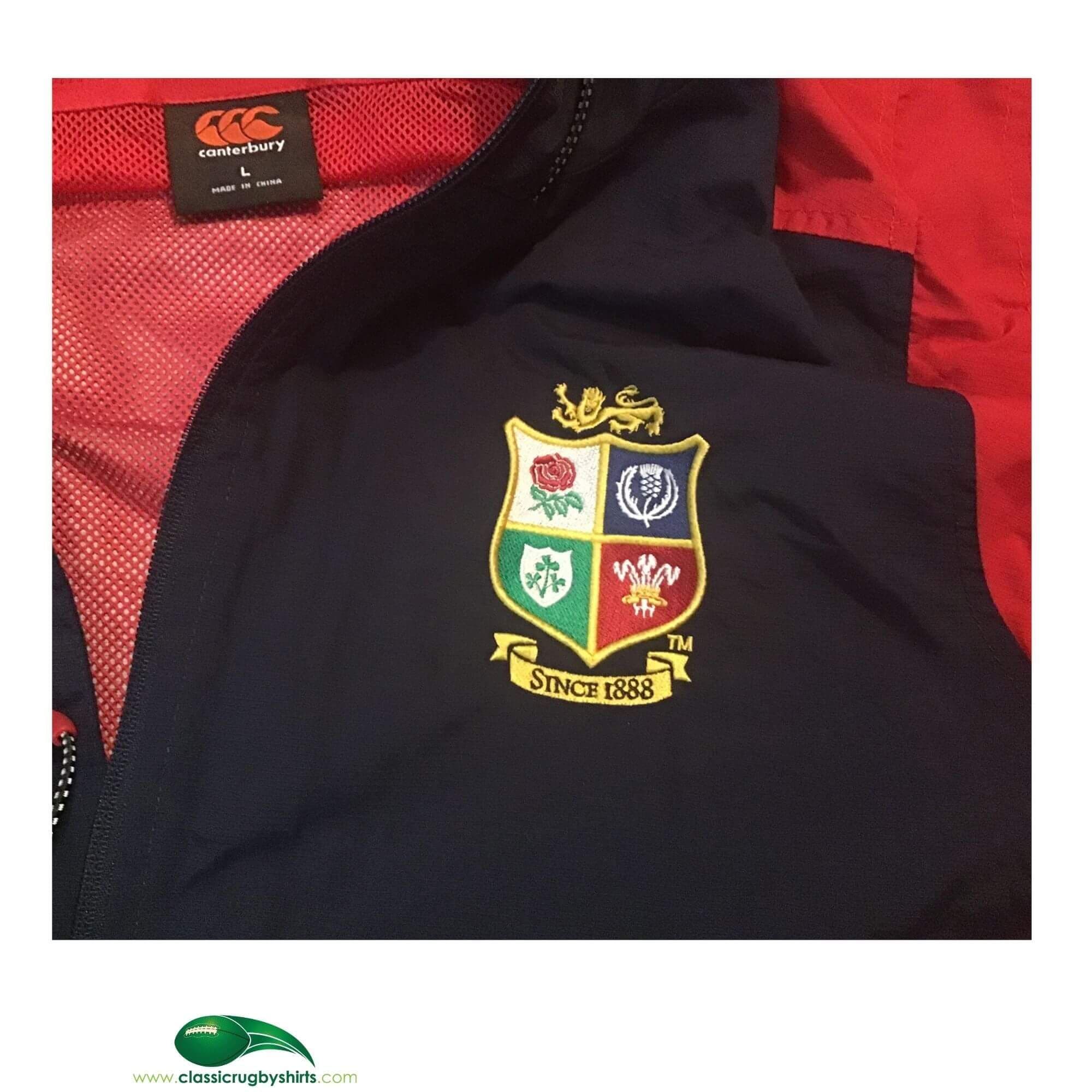 カンタベリー ライオンズ　2017 ジャケット カンタベリー ライオンズ 2017 ジャケット Old Rugby Shirts