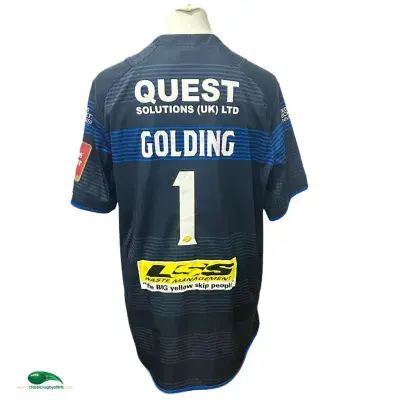 2017 Leeds Rhinos Golding Rugby League Shirt 3XL