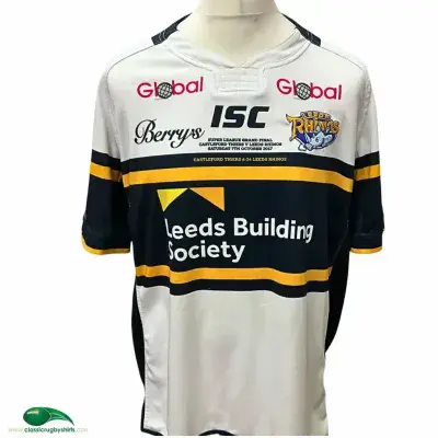 2017 Leeds Rhinos Grand Final Win Rugby League Shirt 2XL XL
