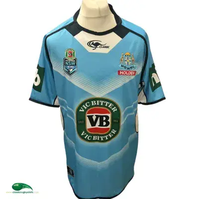 2017 New South Wales Blues Origin Rugby League Shirt 2XL XL
