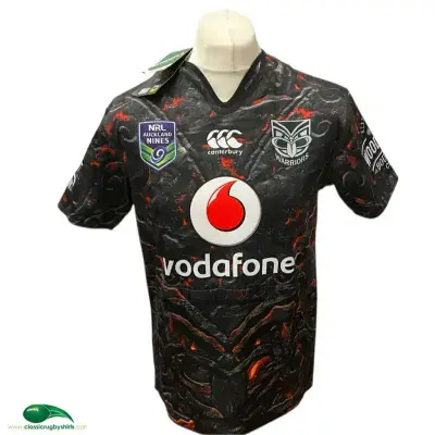 2017 New Zealand Warriors BNWT Nines Rugby League Shirt Medium