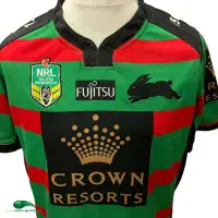 2017 South Sydney Rabbitohs Rugby Shirt | Old Official ISC Jersey