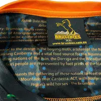 2017 Brumbies Indigenous Rugby Shirt - Old Official Classic Vintage Jersey