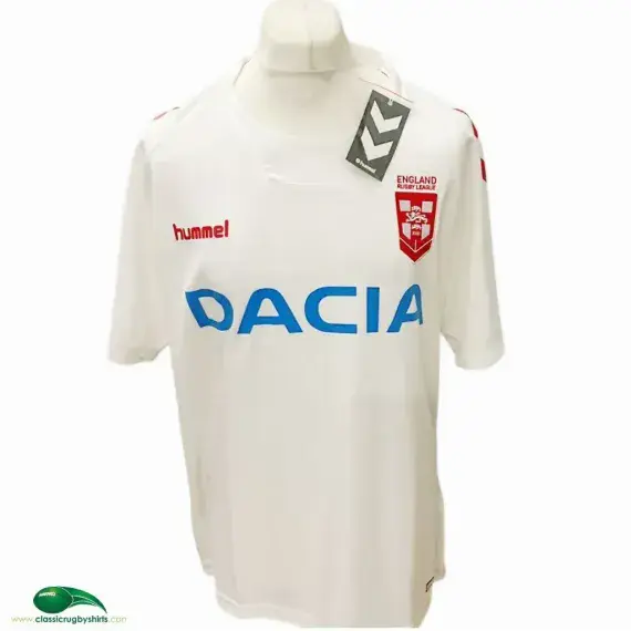 2018/19  England Rugby League Shirt | Old Official Hummel Jersey - Vintage Classic Rugby Shirts