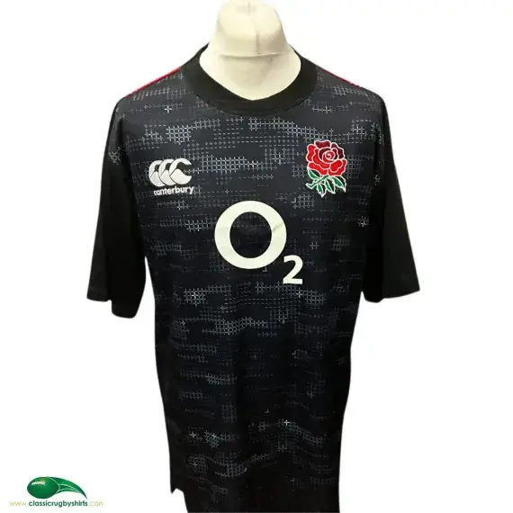 2018/19 England Away Rugby Shirt | Old Official Canterbury Jersey