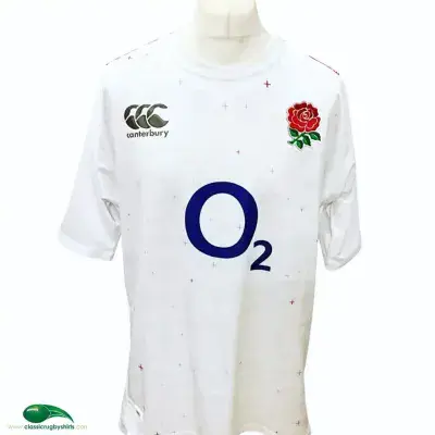 2018 2019 England Rugby Shirt 2XL