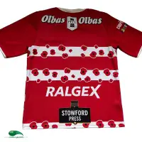 World Rugby Shirts | 2018 Gloucester Poppy Vintage Old Jerseys