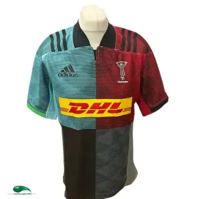 2018 2019 Harlequins Rugby Shirt Large