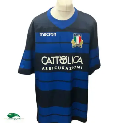 2018 2019 Italy Player Issue Rugby Union Training Shirt 5XL