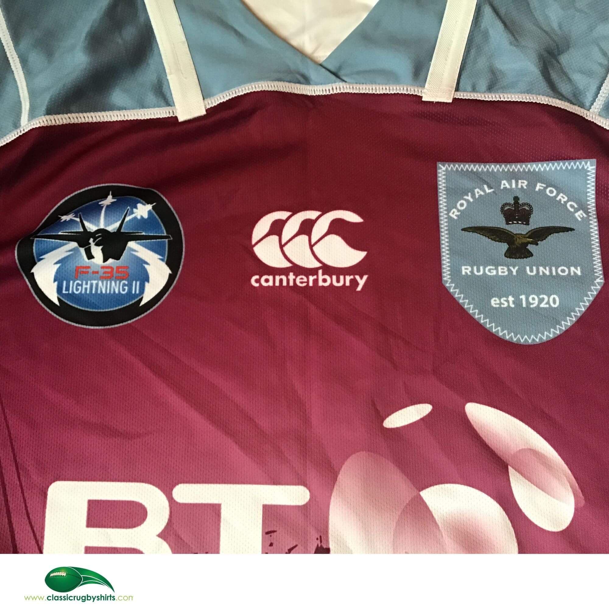 World Rugby Shirts | 2018 RAF Old Vintage Retro Jerseys