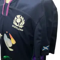 2018/19 Scotland Rugby Shirt | Old Official Macron Jersey - Vintage Classic Rugby Shirts